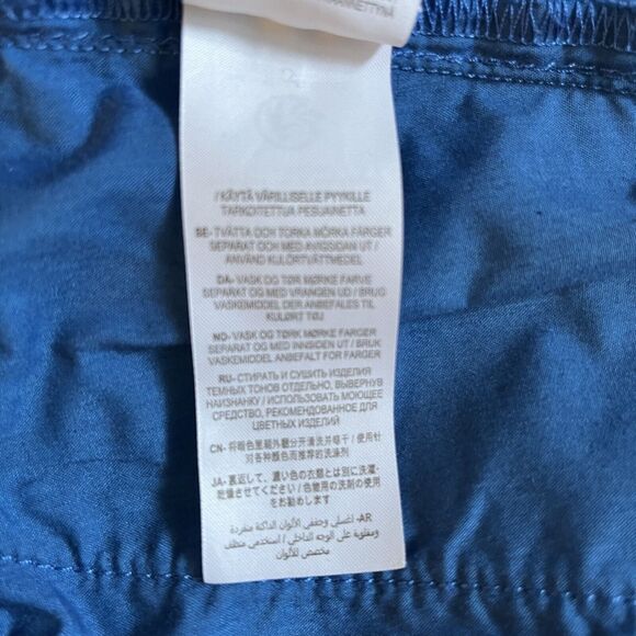 Boden Pants Womens Size 10P Daisy Cropped Chino Pockets Wide Leg Bold Blue - Picture 12 of 13